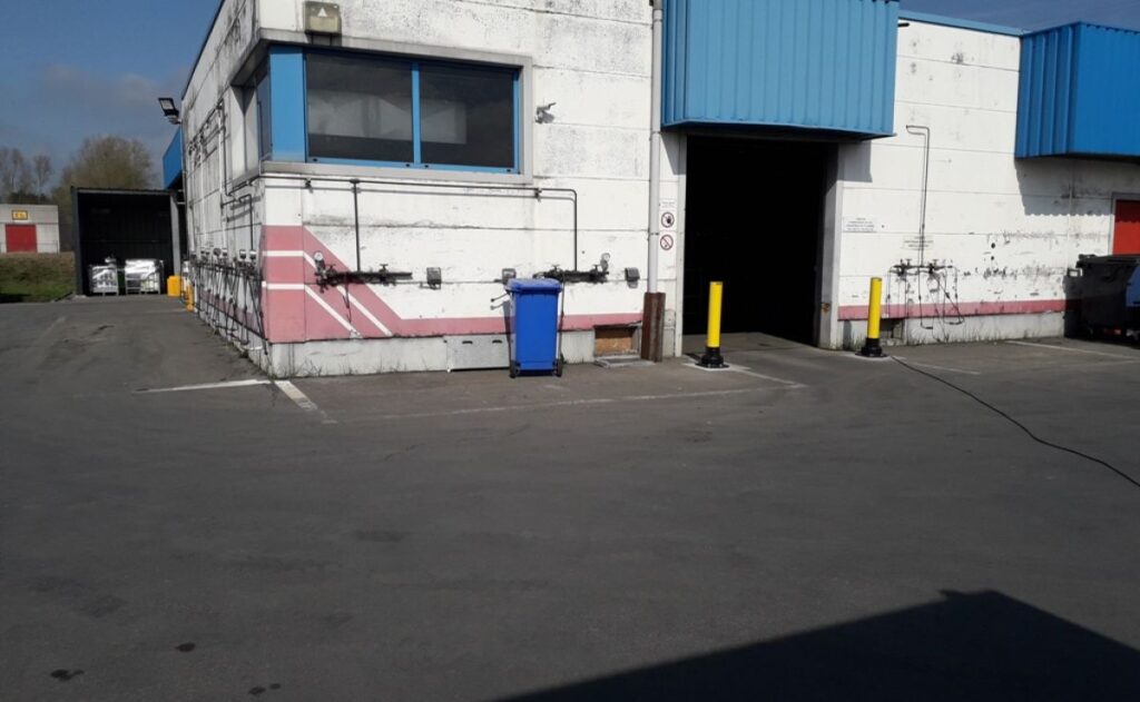 Chantier BTG Solgroup 2 Chantier BTG Solgroup
protections à base de poteaux absorbeurs