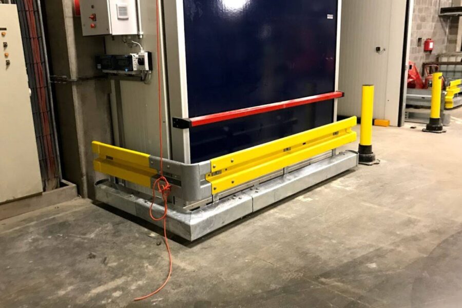 poteau SlowStop et barrière HLE