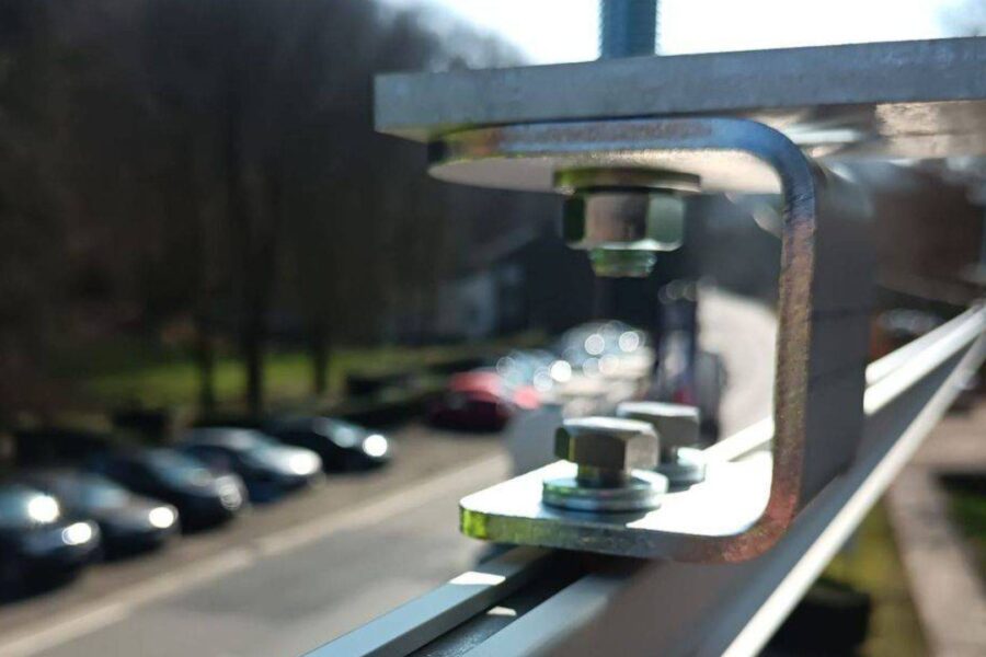 Rail de sécurité en galva