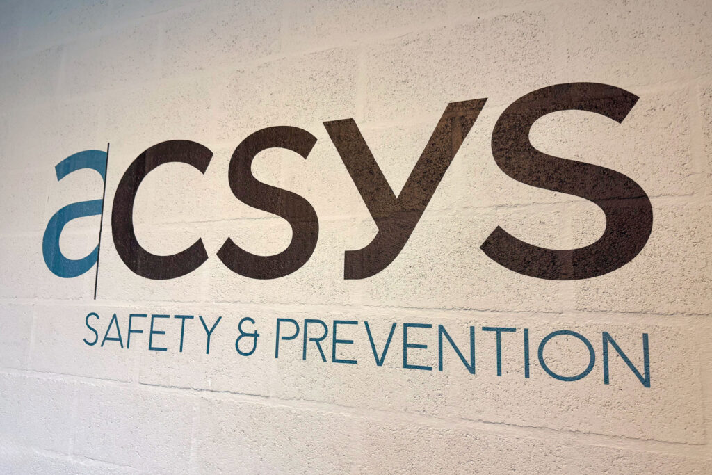 Impression murale verticale 5 A-csys X Imagiwall